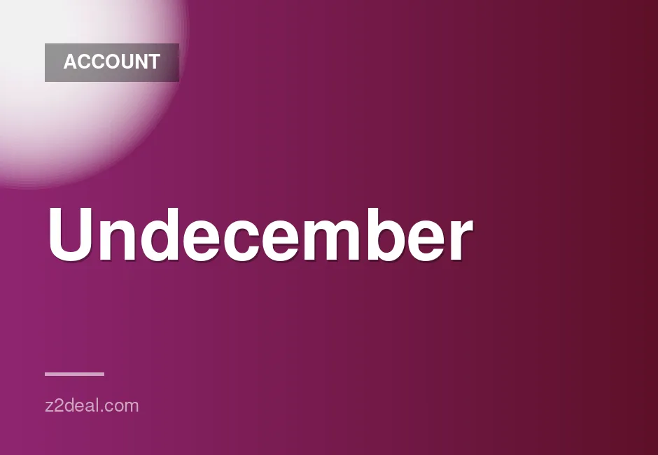Starter account with bonuses and rewards for Undecember game