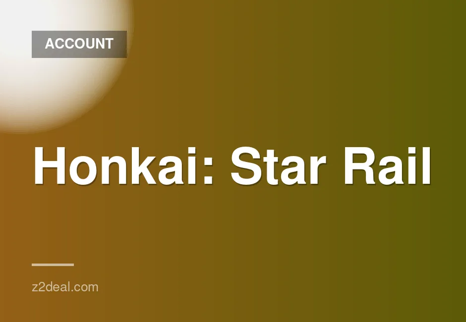 Honkai: Star Rail account with 10+ legendary characters, full access, warranty, and 2 gifts