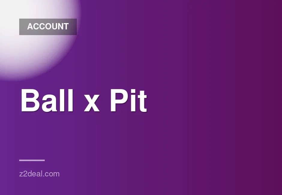 Game Accounts and Digital Items for Ball x Pit