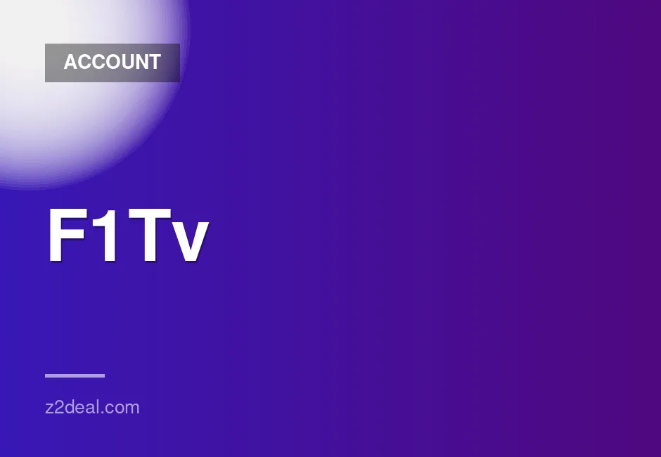 One Month Private F1 TV Pro Subscription Account
