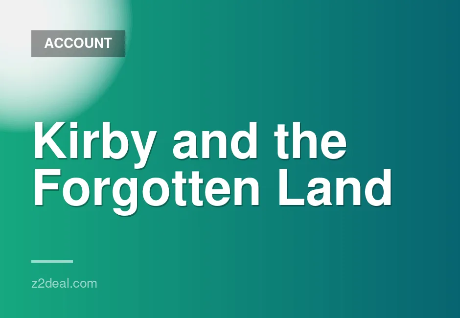 Kirby and the Forgotten Land digital game for Nintendo Switch 2 edition