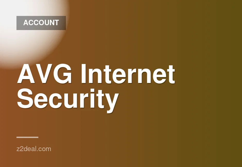 AVG Internet Security 1-Year License for 1 PC - Fast Delivery All Languages
