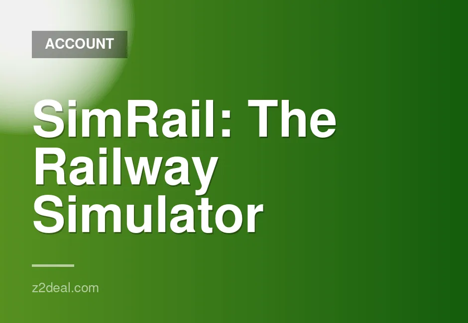 New SimRail Steam Account with Zero Playtime, Data Change Available, Quick Delivery