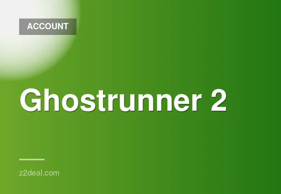 Ghostrunner 2 Steam Account with Instant Delivery and Free Game of Your Choice