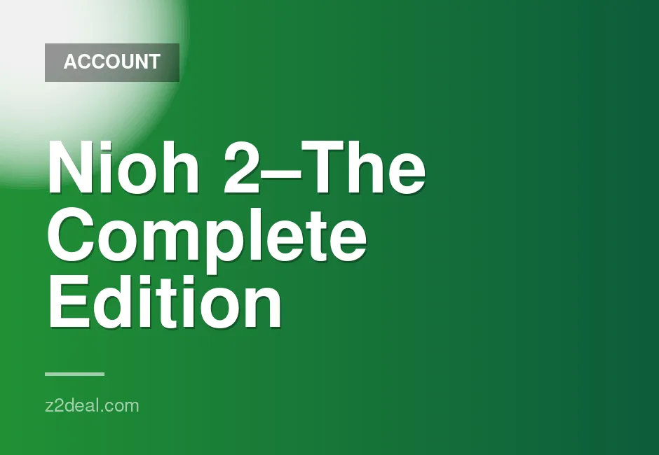 Nioh 1 and Nioh 2 Complete Editions with Offline Activation for Sale