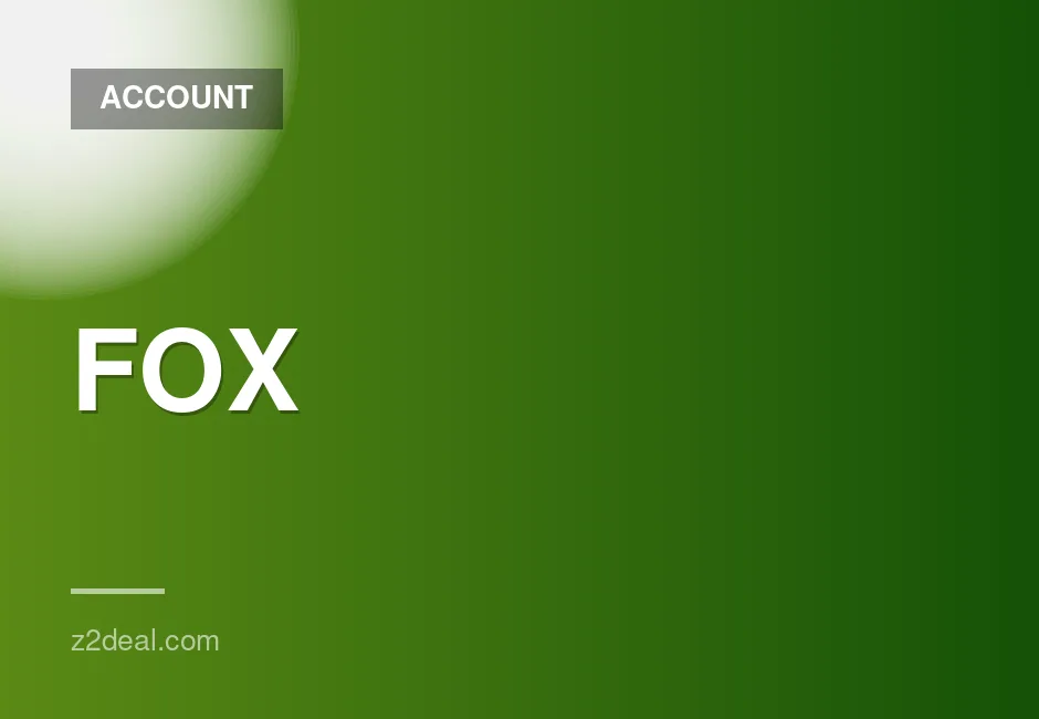 FOX ONE World Cup Plan (4K) - Access All FIFA Matches with 1 Month Warranty and Auto Renewal