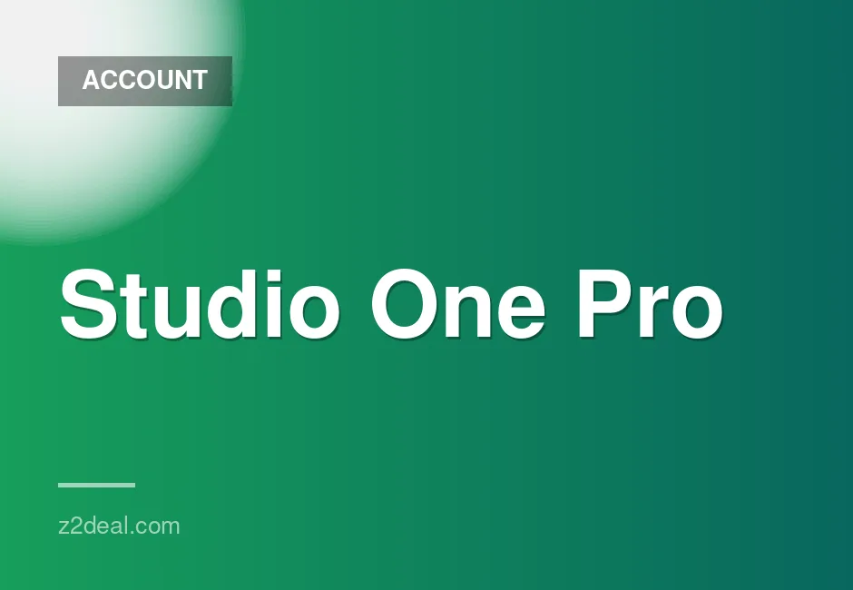 Studio One Pro 8 with Free Plugins and Warranty - Official License Key