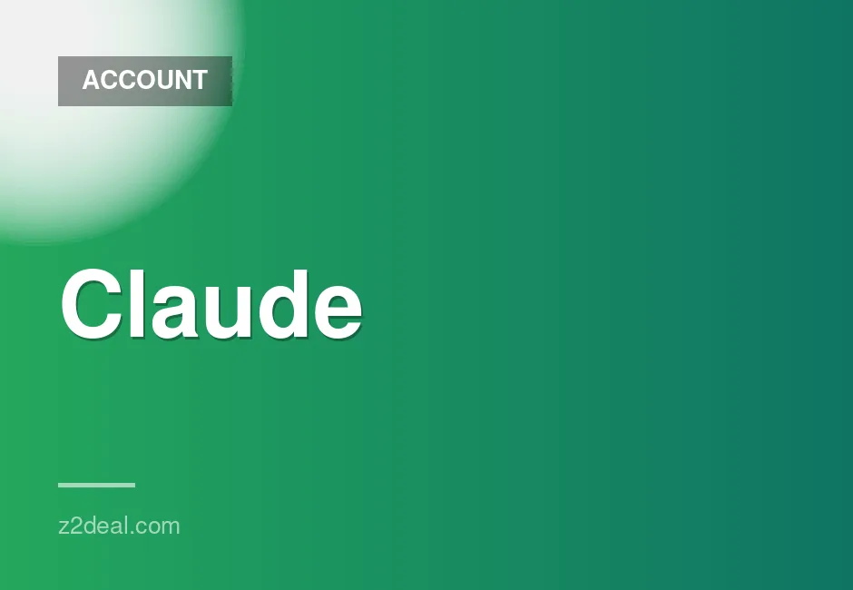 Claude - New Account with Complete Access Available