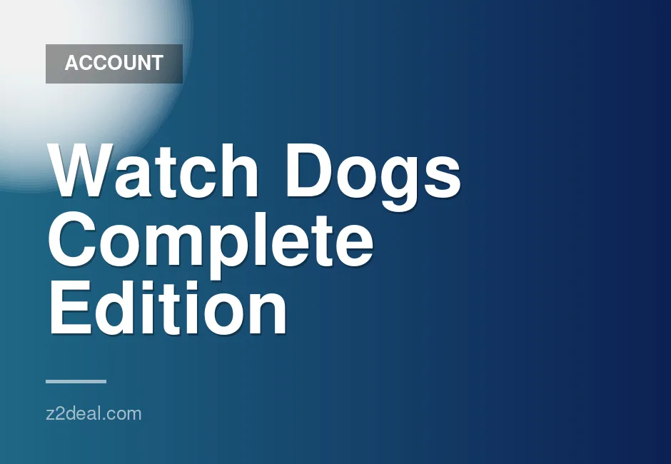 Complete Watch Dogs Collection 1, 2, 3 for Offline PC on Steam