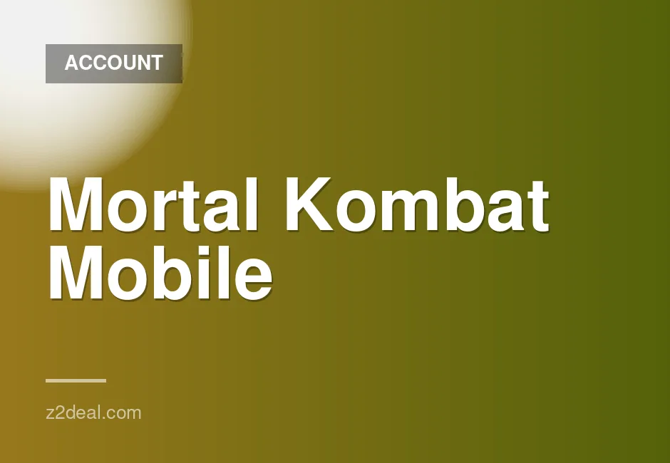 Mortal Kombat Mobile account with 180K souls and multiple diamonds on iOS