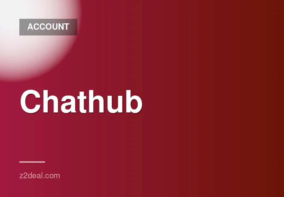 ChatHub Unlimited Monthly Plan for Private Account with Warranty - $39