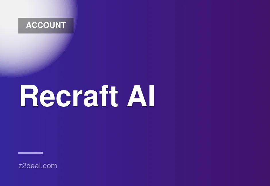 Recraft AI Basic Package with 1000 Points for Digital Items