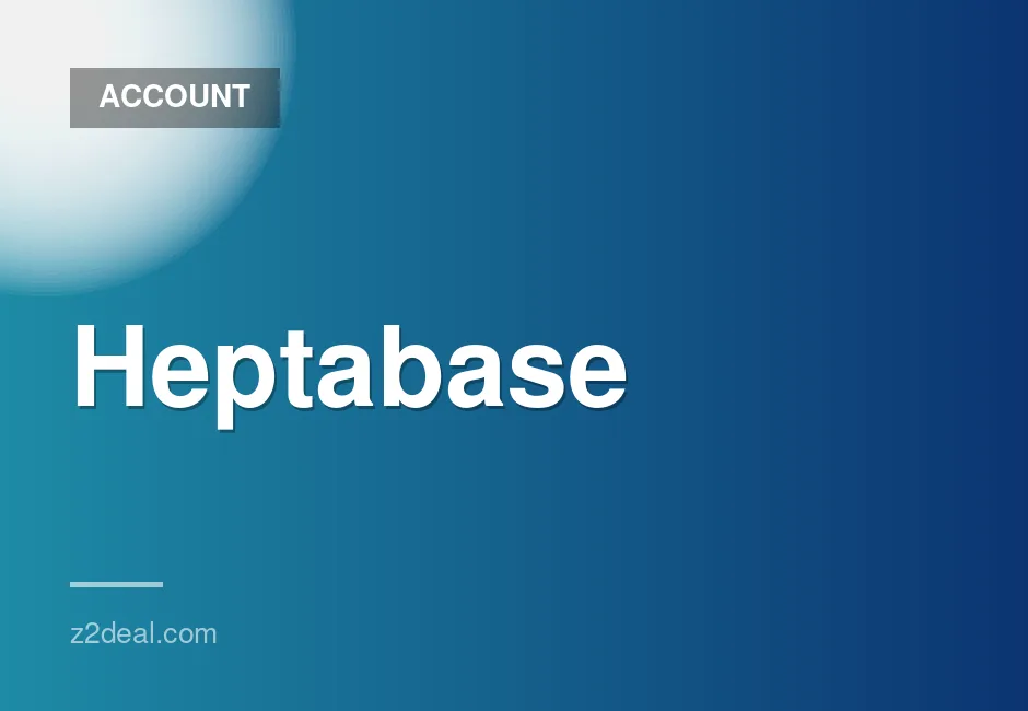 One Month Shared Account for Heptabase Marketplace