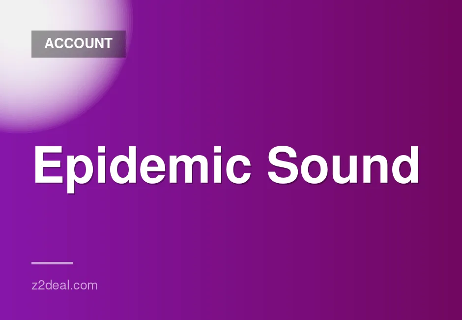 Epidemic Sound Pro 1 Month Subscription - Private Account with Quick Delivery