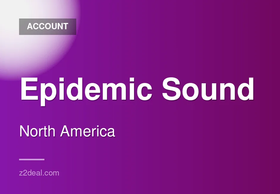 1-Month Private Epidemic Sound Pro Account for USA Users