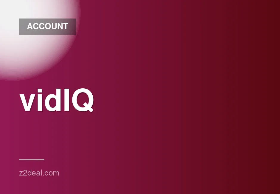 vidIQ Max subscription - 1 month private account for $49 with quick delivery