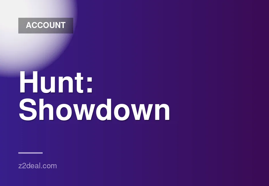 Hunt: Showdown Steam Account with Full Access and Email Change, 0 Play Hours