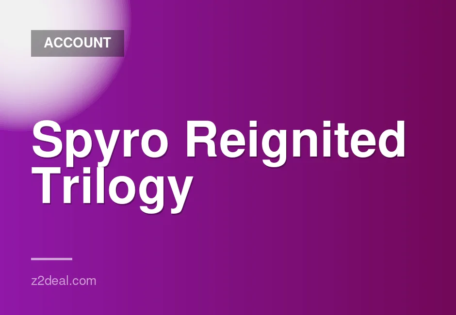 Spyro Reignited Trilogy PSN Account for PS4 and PS5 - Full Game Access