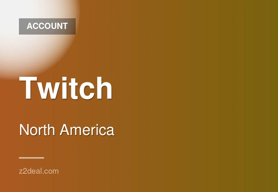 Twitch USA Account Login Token - No SMS Required - Instant Delivery and High Quality