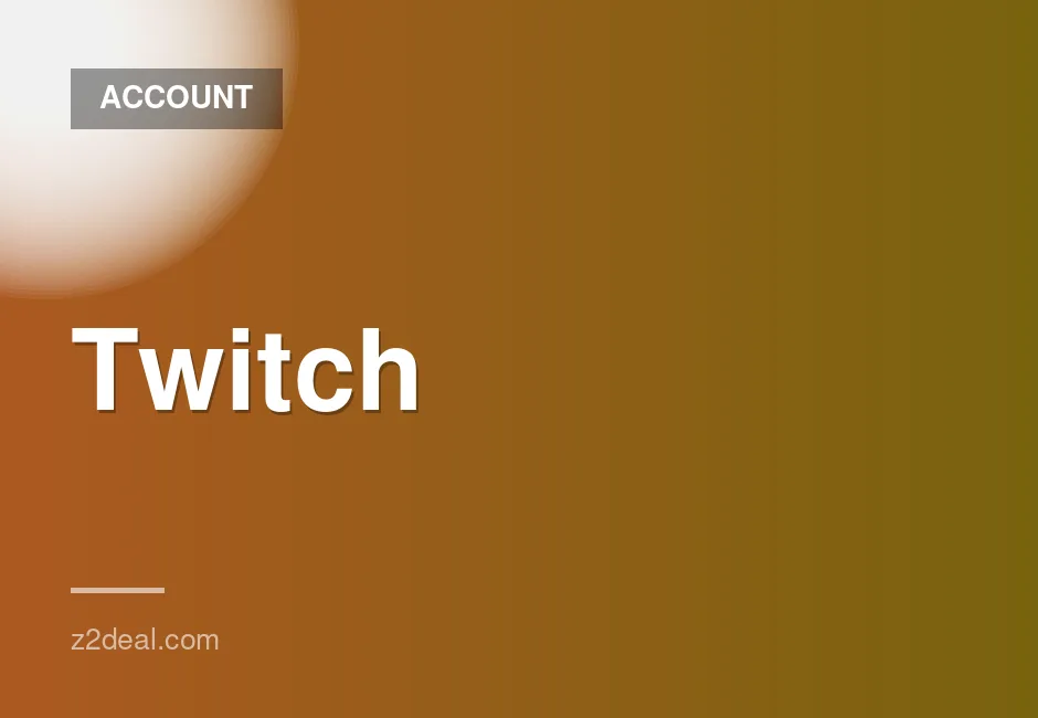 Twitch accounts with MIX IP, registered manually, female, email verified, and with avatars included