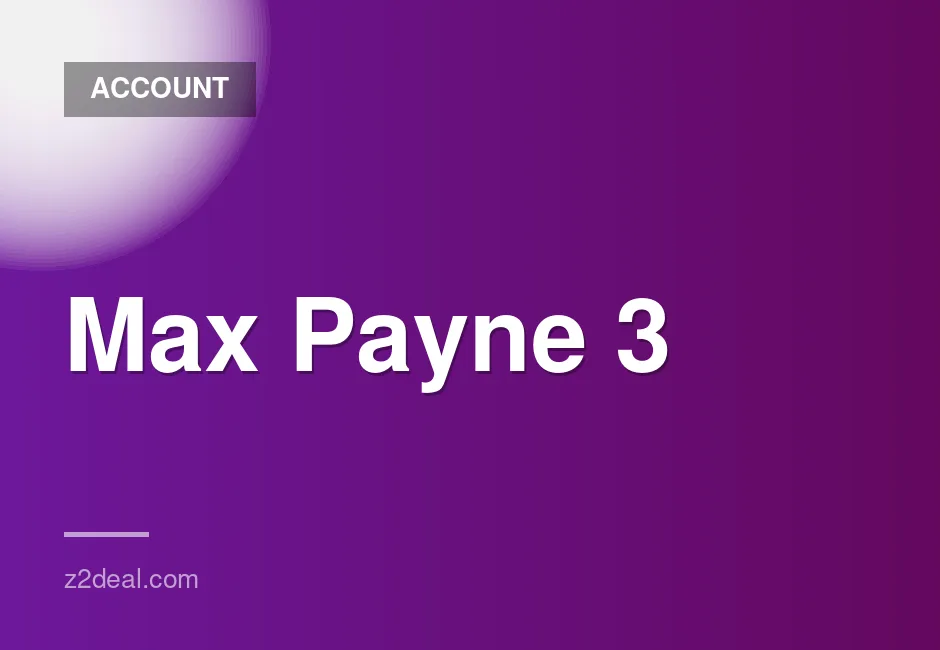 Max Payne 3 Full Game with 1 and 2 for Offline Steam Use