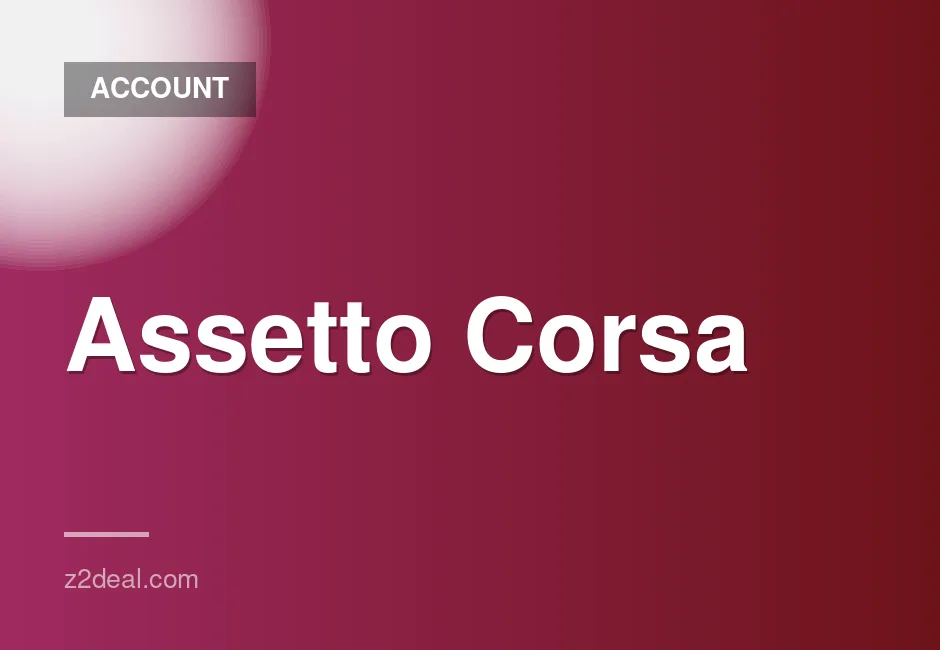 Assetto Corsa Competizione account with warranty for Steam or offline use