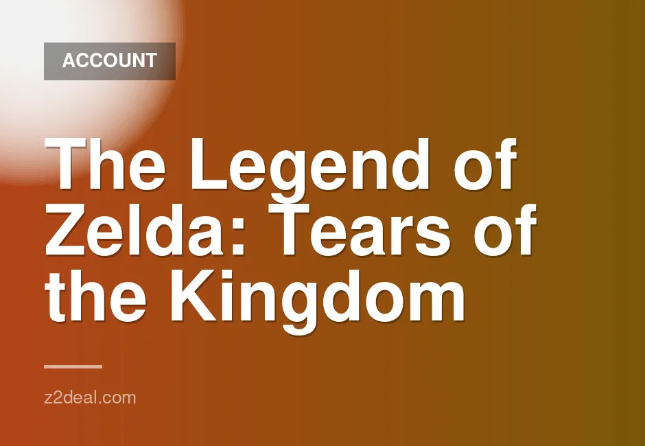 The Legend of Zelda: Tears of the Kingdom Digital Game for Nintendo Switch with DLC