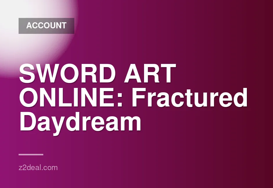 SWORD ART ONLINE Fractured Daydream digital game for Nintendo Switch with NS sub-number