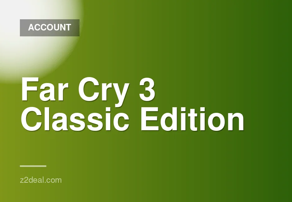 Far Cry 3 Classic Edition for Xbox One and Series X|S with Full Access and Original Email