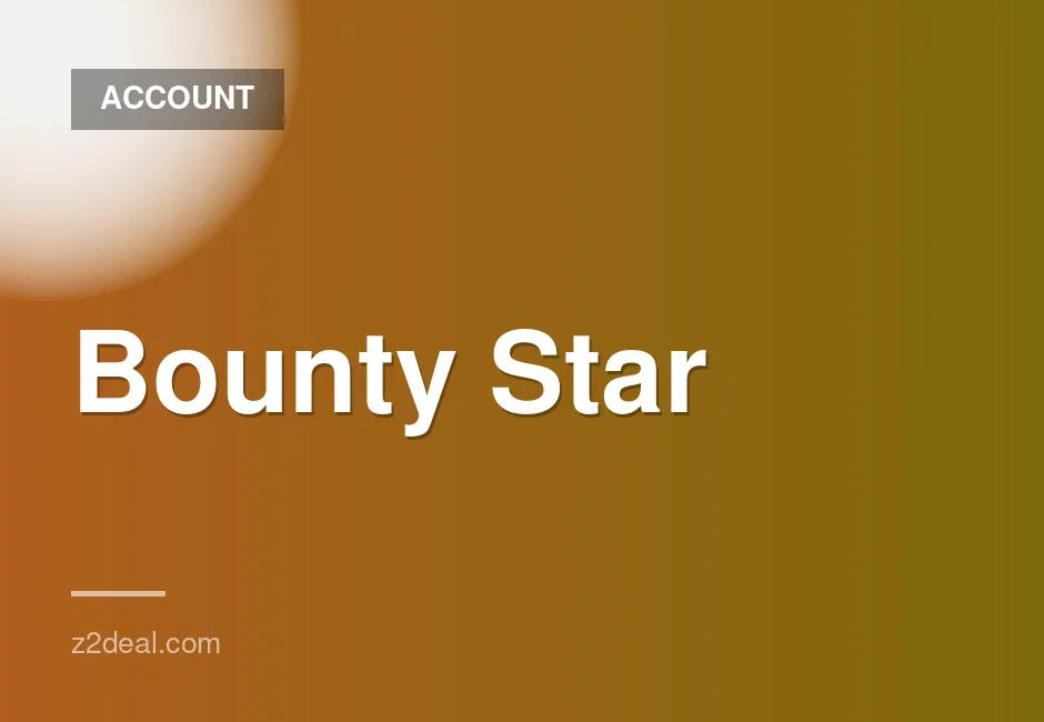 Bounty Star Game Account for Sale