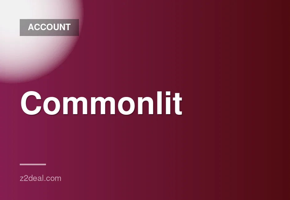 Commonlit teacher membership account with instant delivery and one-month warranty