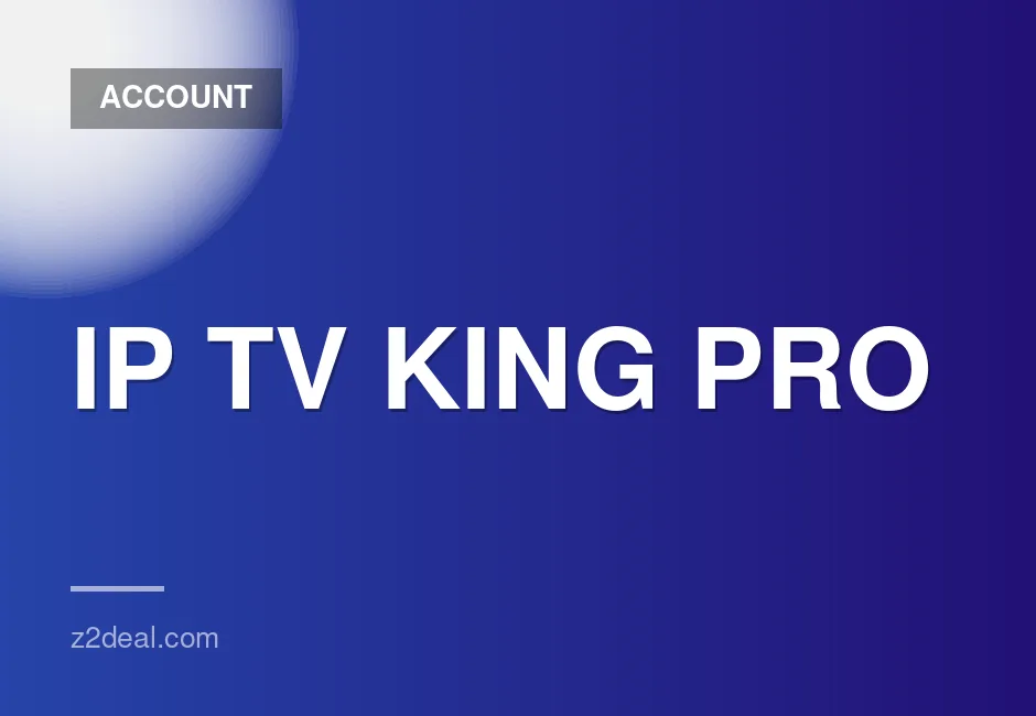 6 Months of King Pro IPTV Service with Stable Server and EPG Included