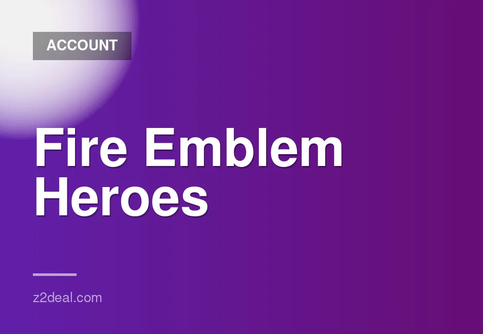 Fire Emblem Heroes account with 1530-1700 orbs, 16000-20000 feathers, login rewards only