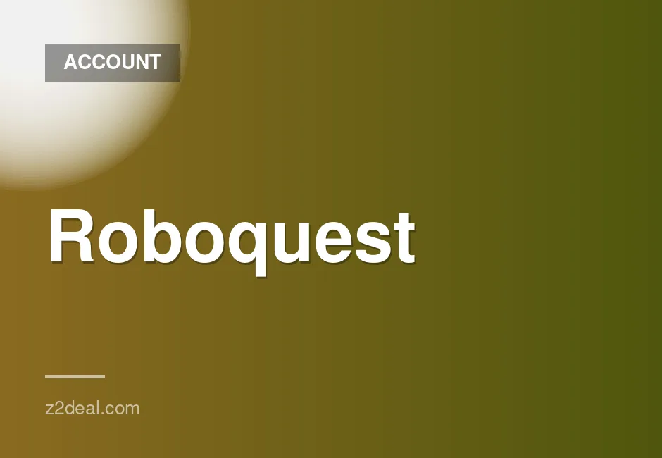 New Steam Account for Roboquest with Zero Hours Played and Data Change Option - Quick Delivery