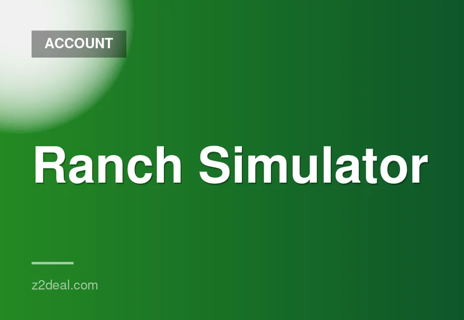 Ranch Simulator Steam Account with Instant Delivery and Free Game Selection