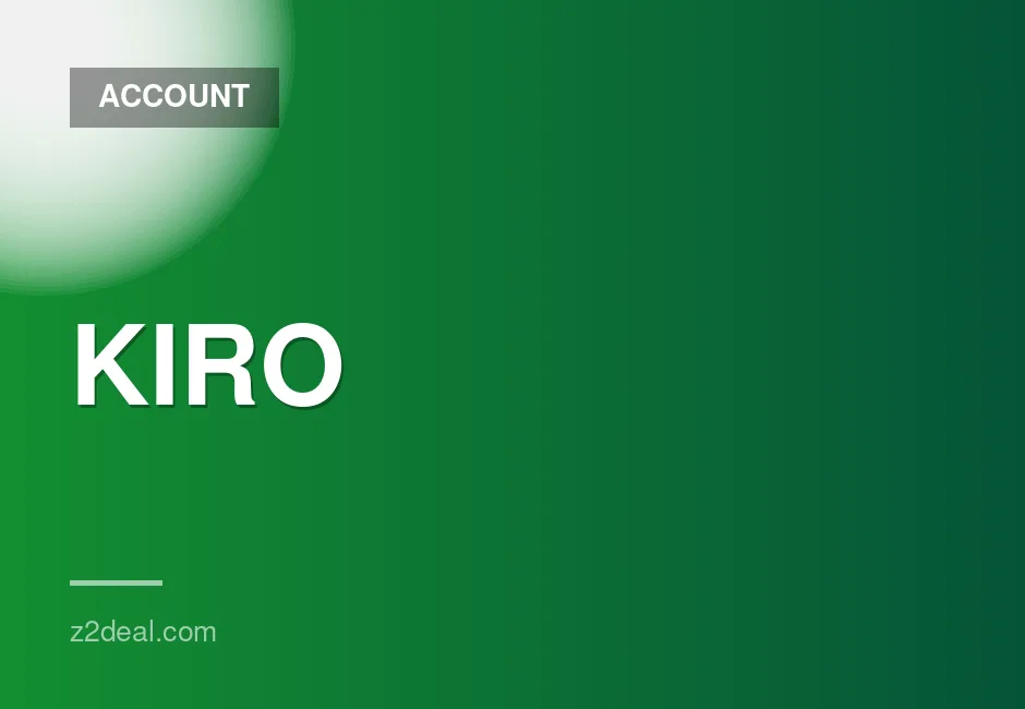 Kiro.dev Premium Account with 1,000 Credits - Quick Delivery