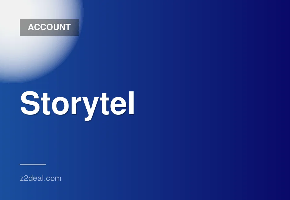 Storytel Premium Subscription for 1 Month with Fast Delivery and Full Warranty