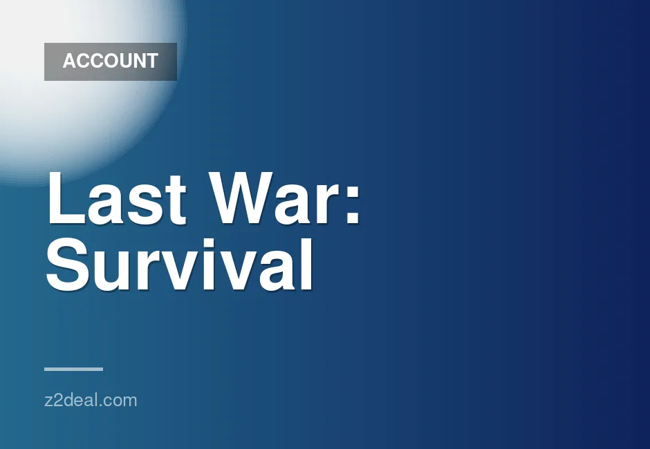 Last War Survival Account VIP14 on Android/iOS - Server 949 - 191M Power with 15 Tickets