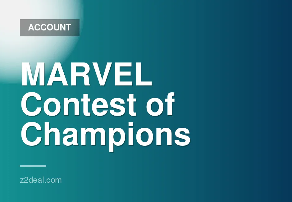 Endgame Marvel Contest of Champions Account - Level 65, Valiant Rank, 215 Champions, 4.3K Units