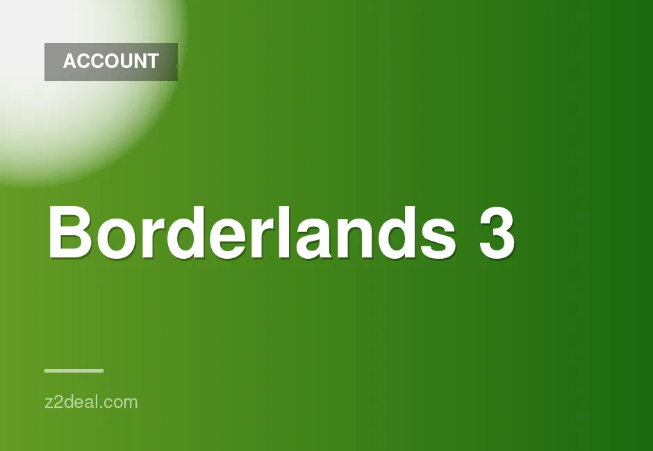 Borderlands 3 Steam Account - Instant Access, No Waiting Needed