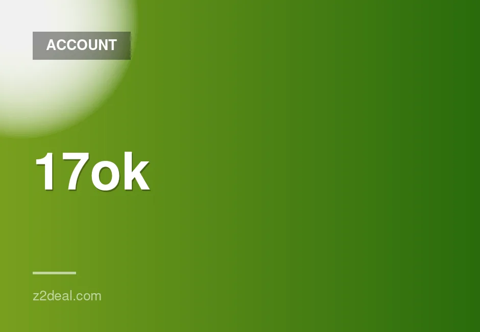 17ok account for agent registration