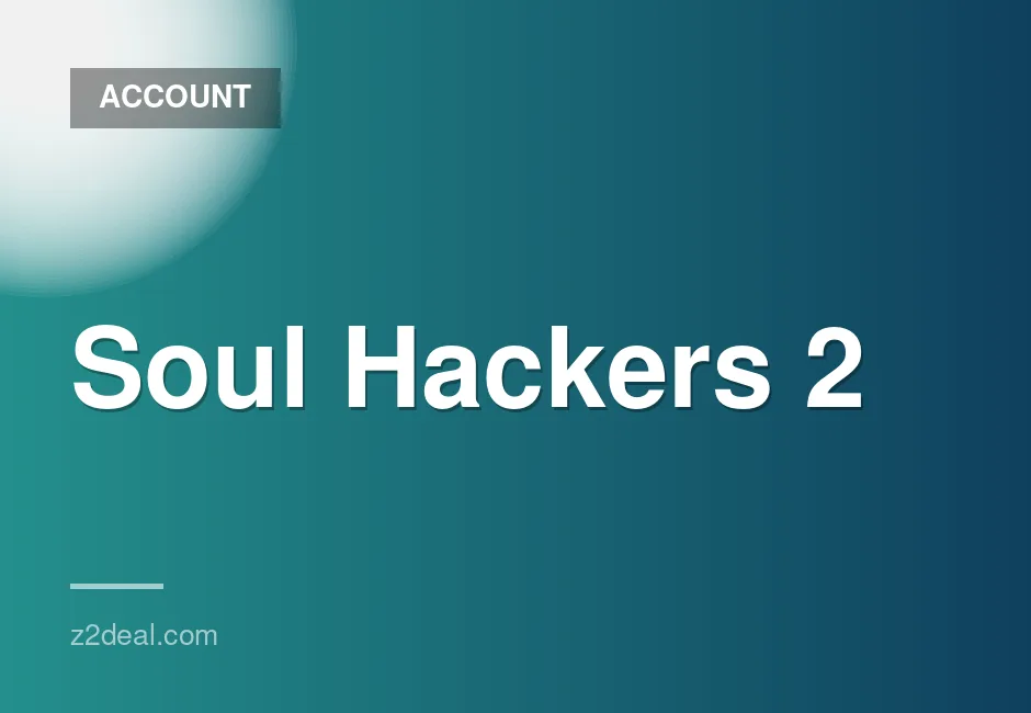 Soul Hackers 2 Digital Deluxe Edition Steam Account - Brand New, Zero Hours, Data Changeable, Quick Delivery