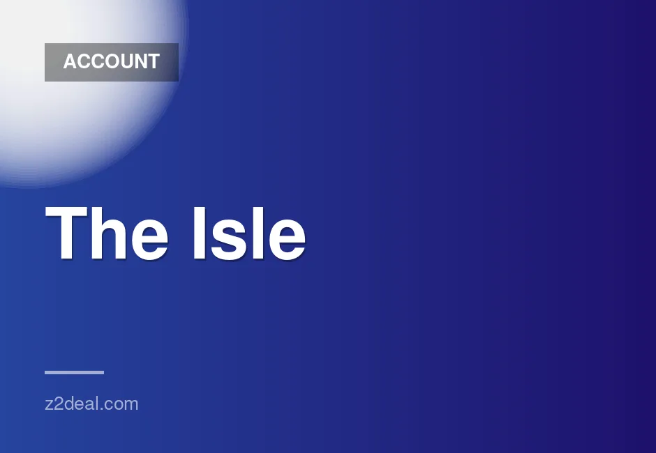 Steam Account for The Isle with Instant Delivery and Free Game of Your Choice