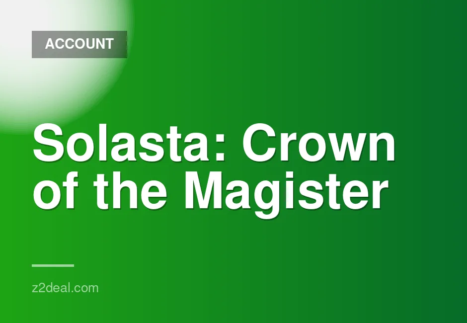 New Steam Account for Solasta: Crown of the Magister, 0 Hours Played, Fast Delivery, Data Change Available