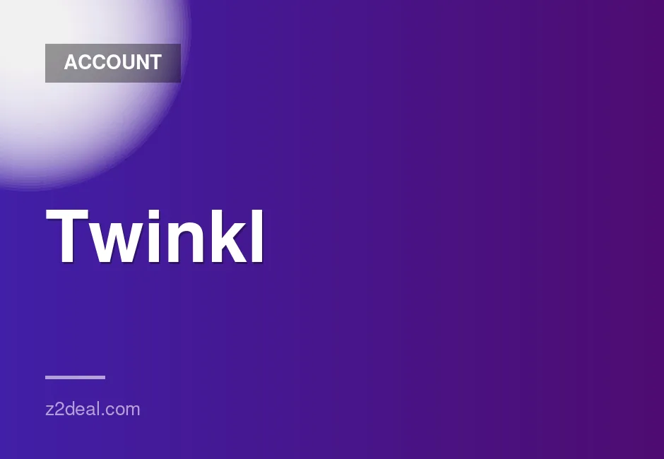 Twinkl Ultimate 1 Month Shared Account with Instant Delivery and Warranty