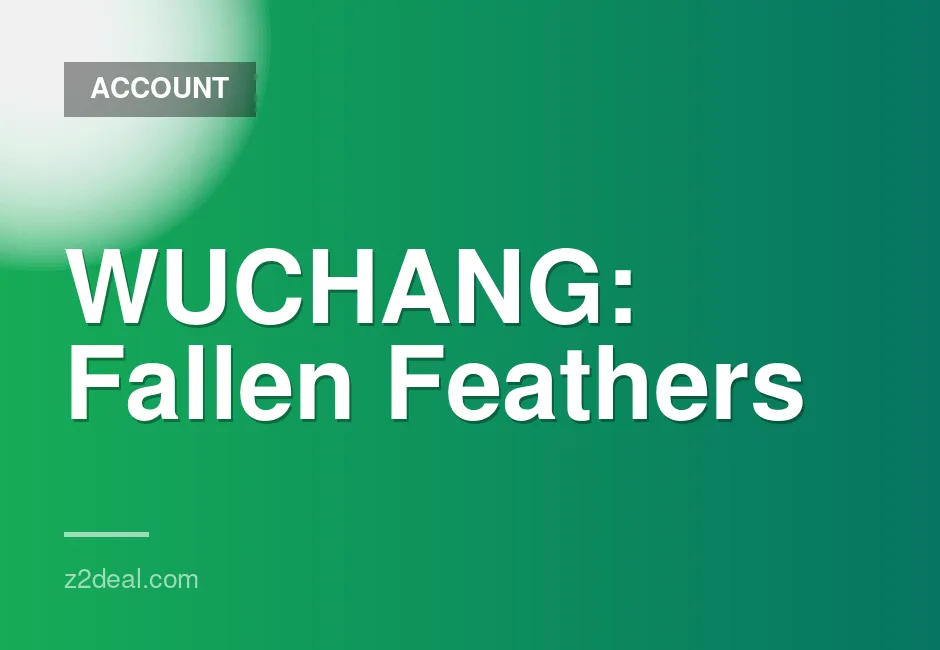 PS5 K1 Account for Wuchang: Fallen Feathers Digital Game