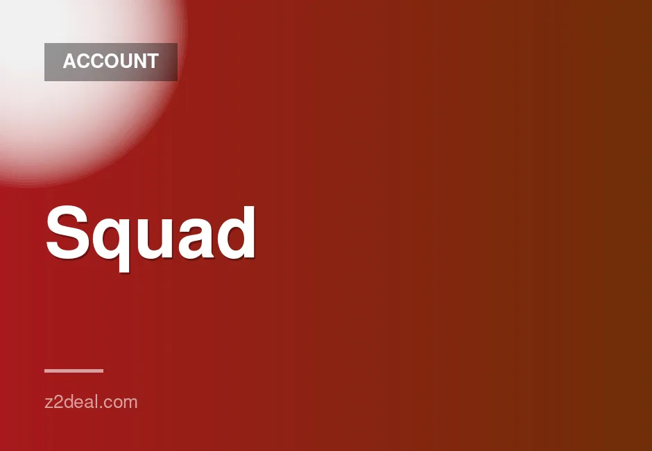 Squad Steam Account with Full Access, Fresh, 0 Hours Played, Changeable Password