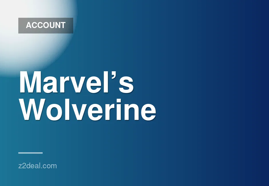 Marvel's Wolverine Full Game Account for PS4 and PS5 on PSN - Rapid Completion & Trusted Seller