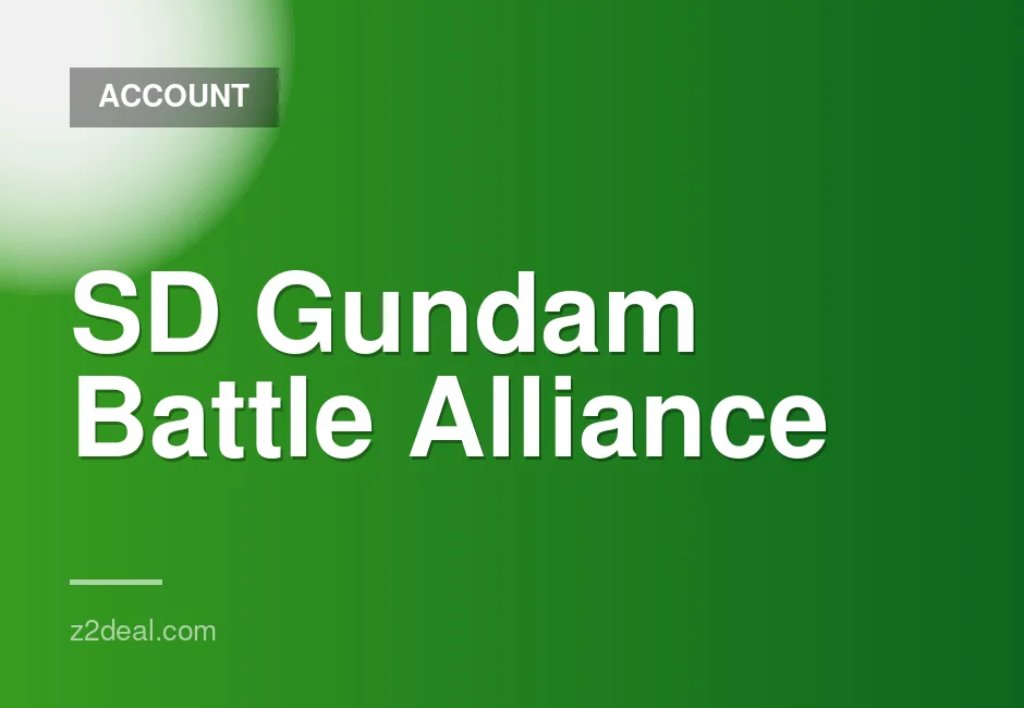 PS4 K1 Account for SD Gundam Battle Alliance Digital Game Access
