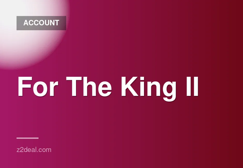 For The King II Game with Gift Card Included